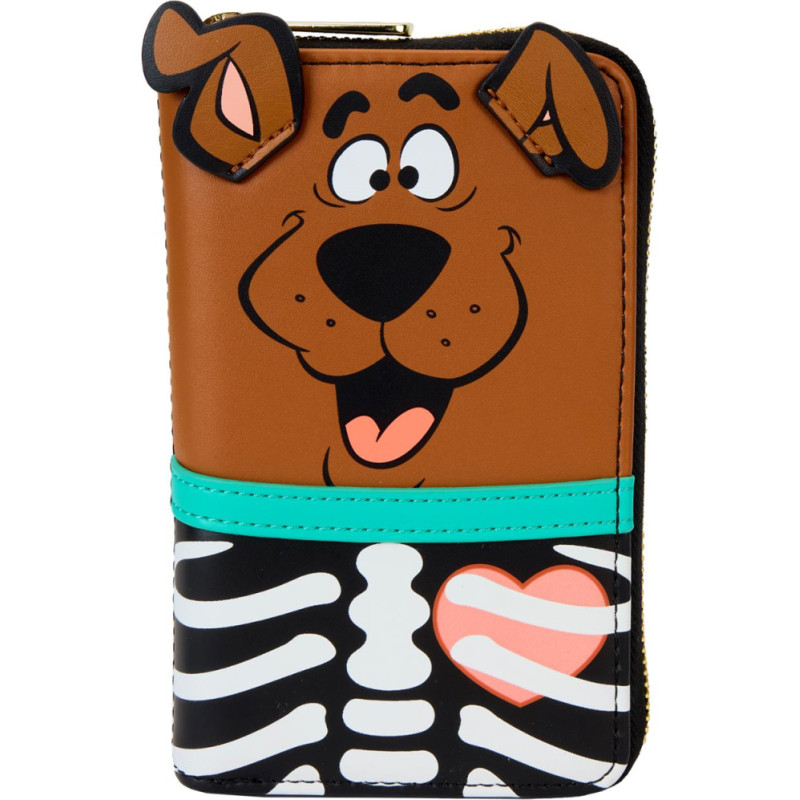 Loungefly Cartoon Network: Scooby Doo - Skeleton Scooby Cosplay Zip Waround Wallet (SBDWA0009)