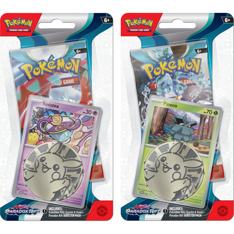 Pokemon TCG Scarlet & Violet - Paradox Rift - Checklane Blister Box (16)