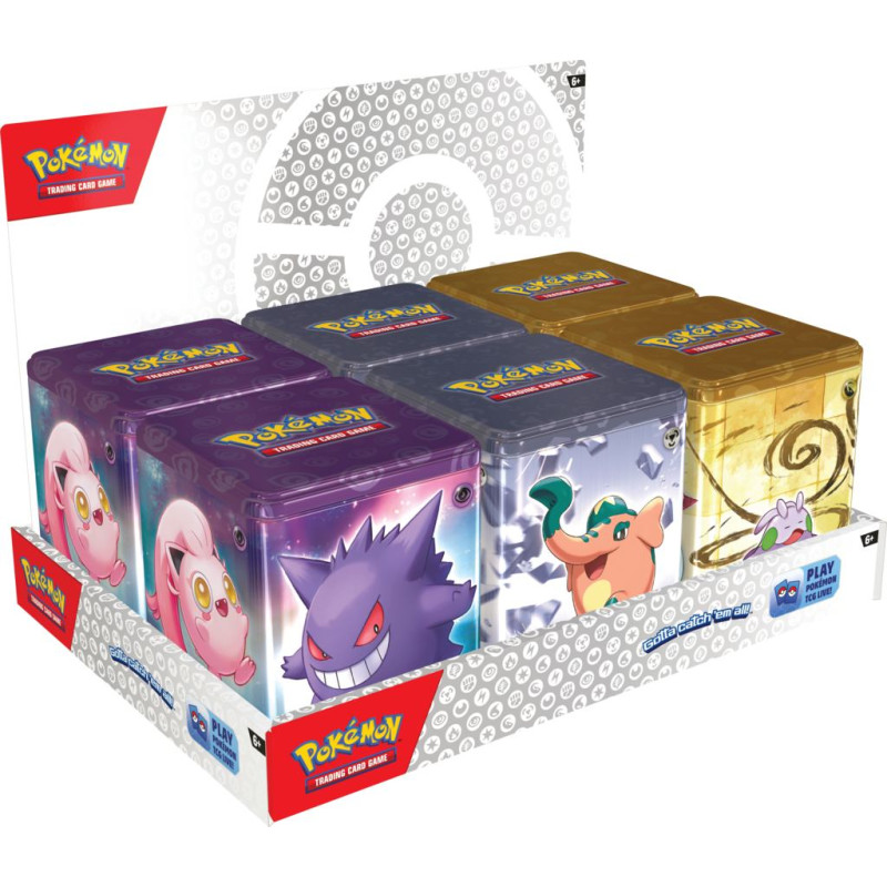 Pokemon TCG Stacking Tin Bundle (6)