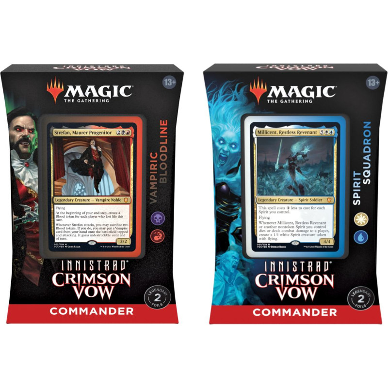 Magic the Gathering Innistrad - Crimson Vow - Commander Deck (4 pcs)