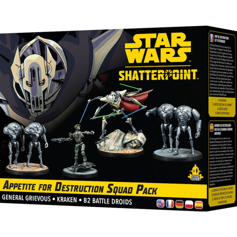 Star Wars Shatterpoint: Appetite for Destruction (General Grievous Squad Pack)