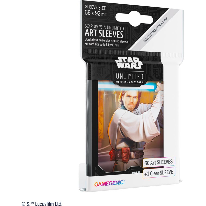 Gamegenic: Star Wars Unlimited - Art Sleeves - Obi-Wan Kenobi