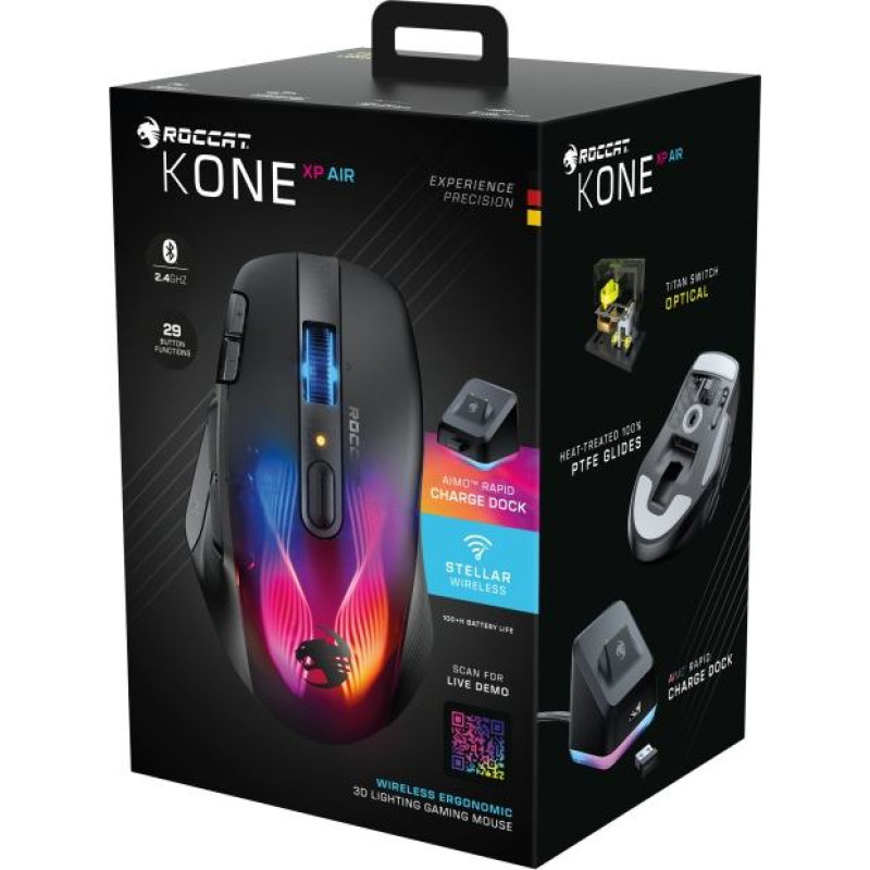 Roccat Kone XP Air Black PC