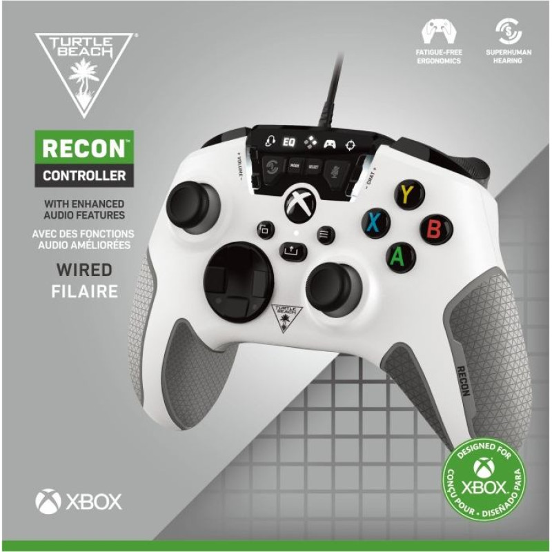 Turtle Beach Recon Controller - White PC, Xbox One, Xbox Series X