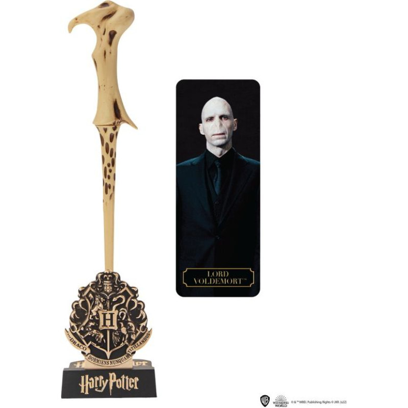 Cinereplicas Harry Potter Wand Pen with Stand Display - Voldemort