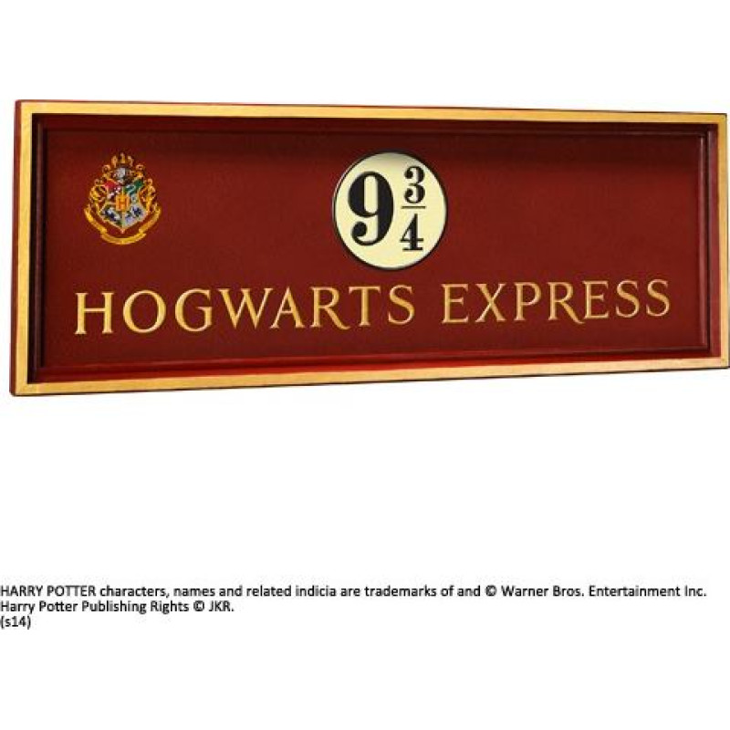 Noble Harry Potter - Hogwarts 9 3/4 sign