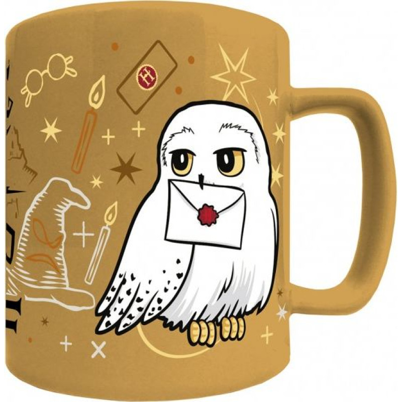 Pyramid Fuzzy Mug - Harry Potter (Hedwig)