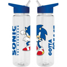 Pyramid Plastic Drinks Bottle Sonic The Hedgehog (Gotta Go Fast)