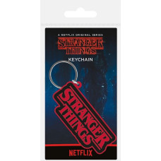 Pyramid CDU Rubber Keychain Stranger Things Logo