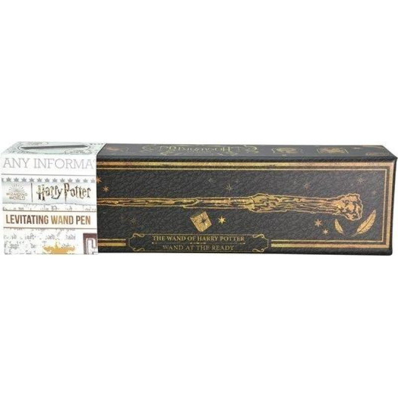 Blue Sky Studios Harry Potter Levitating Wand Pen - Colourful Crest