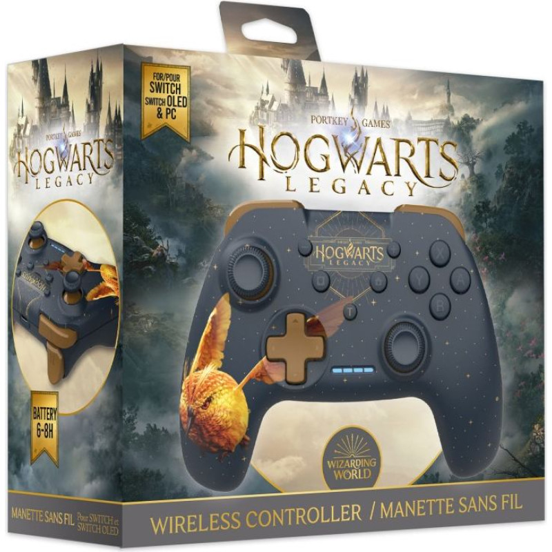 Trade Invaders Harry Potter - Wireless controller - Hogwarts Legacy, Golden Snidget Switch