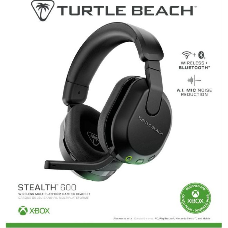 Turtle Beach Stealth 600 GEN3 - Black PC, PS4, PS5, Switch, Xbox One, Xbox Series X