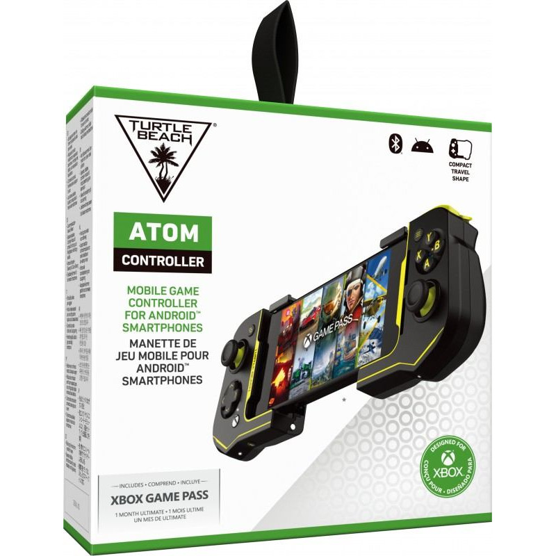 Turtle Beach Atom Controller - Black/Yellow PC, Xbox One, Xbox Series X