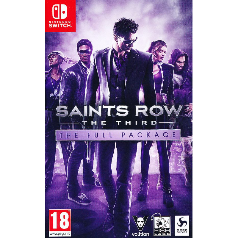 Saints Row The Third Full Pack Switch video spēle