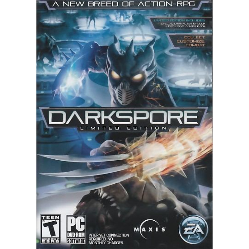 Darkspore Limited Edition ESRB PC spēle