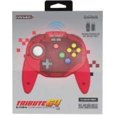 Retro-Bit Tribute 64 2.4G Red