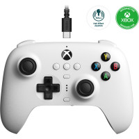 8BitDo Ultimate Wired Controller for Xbox One, Series Hall Effect Edition White - pults