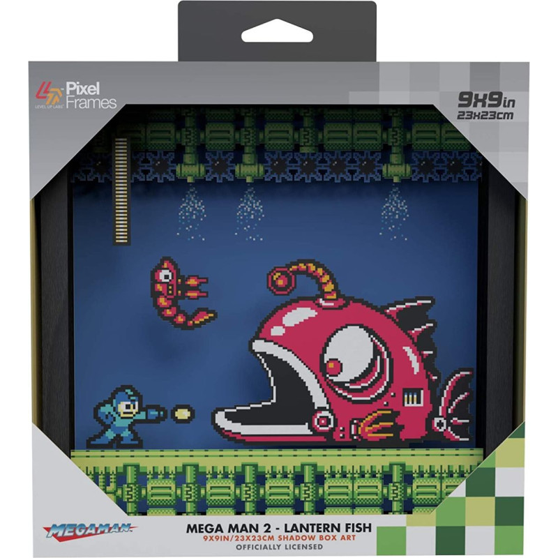 Pixel Frames Megaman 2 Lantern Fish