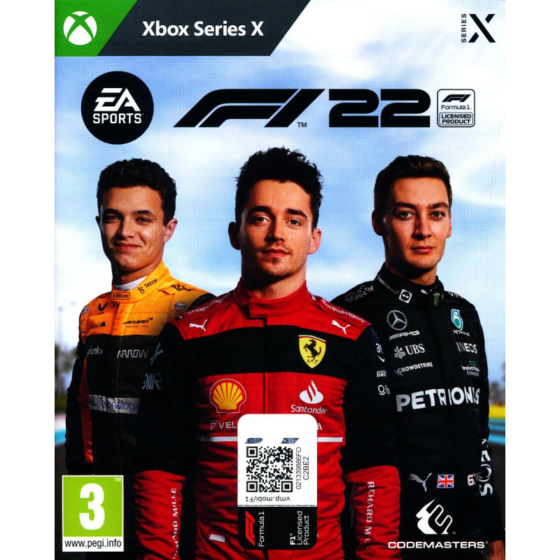 F1 2022 Xbox Series X video spēle