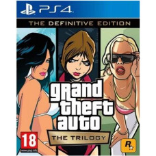 PS4 GTA The Trilogy - The Definitive Edition Playstation 4 video spēle