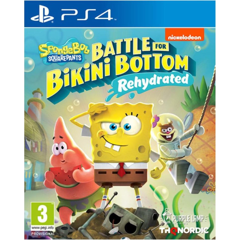 PS4 Spongebob SquarePants: Battle for Bikini Bottom Rehydrated Playstation 4 video spēle