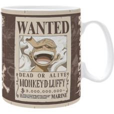 Abysse One Piece - Luffy Wanted Heat Change Mug (460ml) (ABYMUGA581)