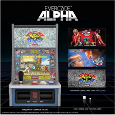 Blaze Entertainment Evercade Alpha Street Fighter Bartop Arcade