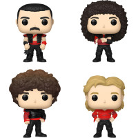 Funko Pop! 4-Pack Rocks: Queen - Freddy Mercury, Brian May, John Deacon, Roger Taylor Vinyl Figures