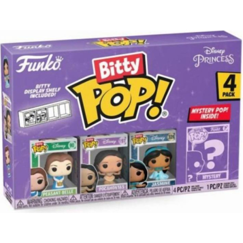 Funko Bitty Pop! 4-Pack: Disney Princess - Peasant Belle Vinyl Figures