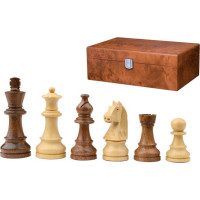 Philos Chess pieces Sigismund, king height 70 mm, in wooden box šaha figūras 2062