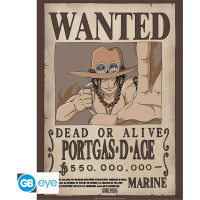 Abysse One Piece - Wanted Ace Poster Chibi (52x38cm) (GBYDCO258)