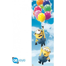 Abysse : Minions - Balloons Door Poster (53X158) (ABYDCO512)