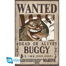 Abysse : One Piece - Wanted Buggy Wano Chibi Poster (52X38) (GBYDCO641)