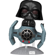 Funko Pop! Rides Deluxe Disney Star Wars: Dark Side - Darth Vader with TIE Advanced x1 Starfighter #742 Bobble-Head Vinyl Figure