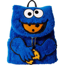 Funko Loungefly Sesame Street: Cookie Monster Plush Mini Backpack (SESBK0013)