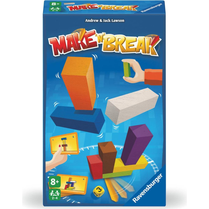 Ravensburger Make'n'Break - Board Game [Travel] (24813)