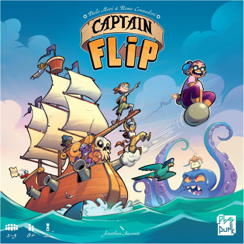 Κάισσα Captain Flip - Επιτραπέζιο [Ελληνική Γλώσσα] (KA115209)