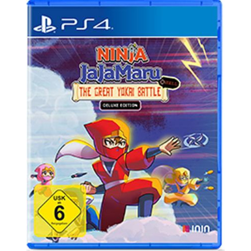 PS4 Ninja JaJaMaru The Great Yokai Battle + Hell Deluxe Edition Playstation 4 video spēle