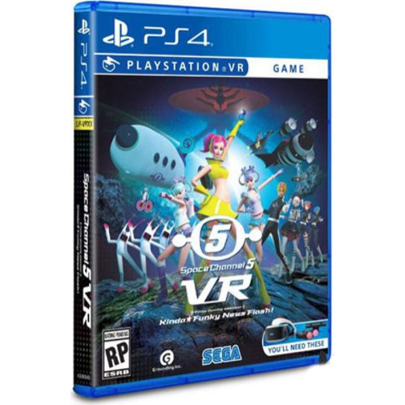 PS4 VR Space Channel 5 Limited Run US Playstation 4 video spēle