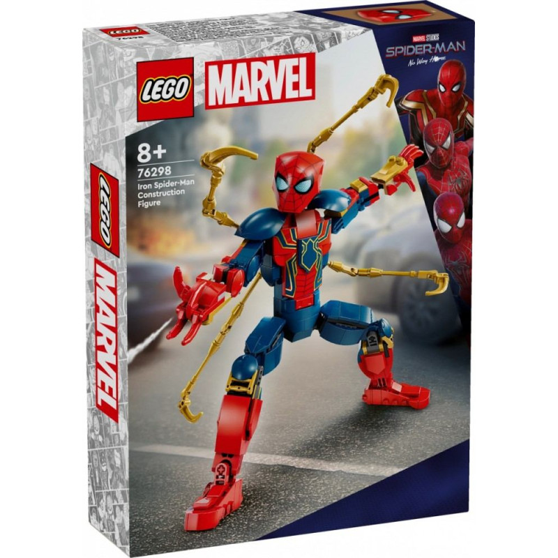 Lego ® Super Heroes Marvel: Spider-Man No Way Home - Iron Spider-Man Construction Figure (76298)