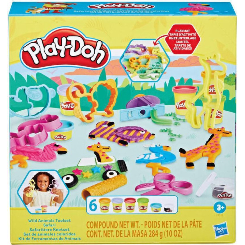 Hasbro Play-Doh: Wild Animals Toolset (F7213)