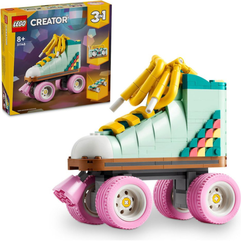 Lego ® Creator: Retro Roller Skate 3in1 Toy (31148)