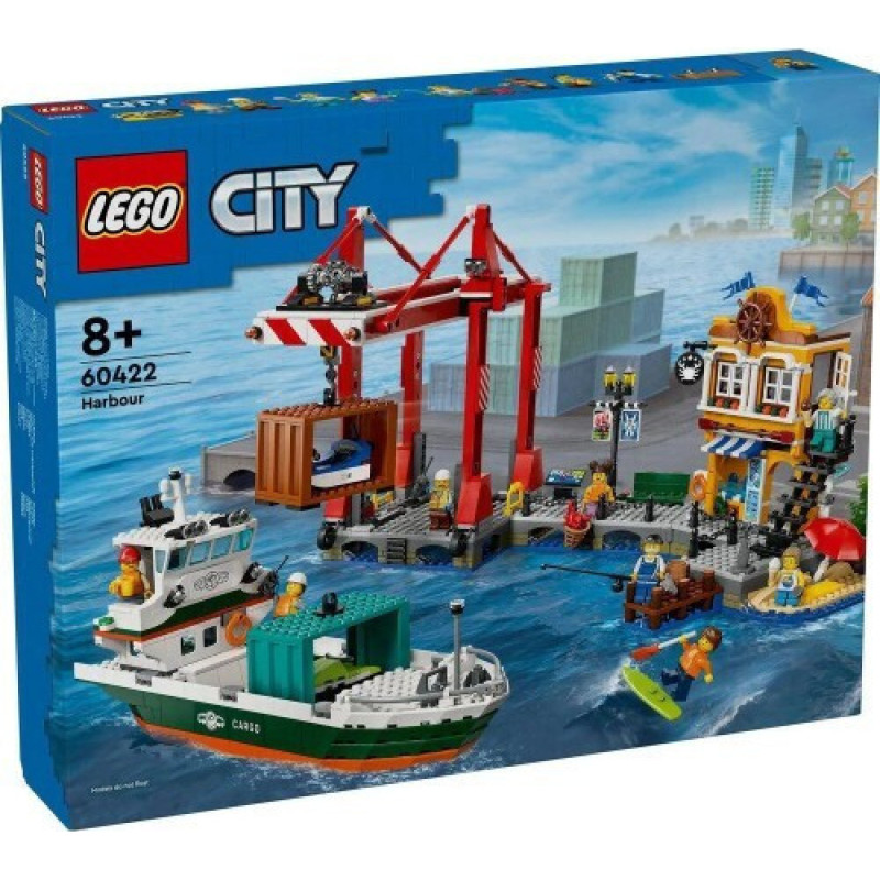 Lego ® My City: Seaside Harbor with Cargo Ship (60422)