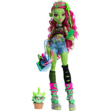 Mattel Lalka monster high venus mcflytrap + kotek chewlian
