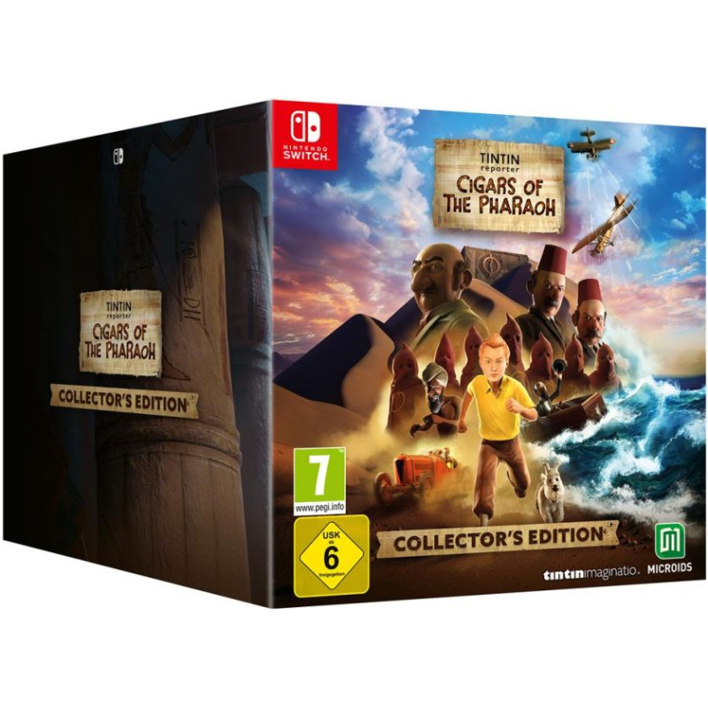 Microids France NSW TINTIN Reporter: Cigars of The Pharaoh - Collectors Edition