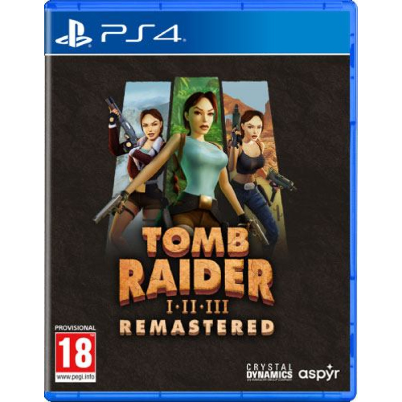 Aspyr PS4 Tomb Raider I-III (1-3) Remastered Playstation 4 video spēle