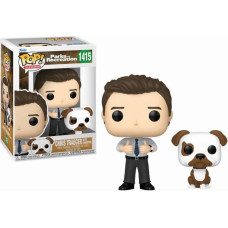 Funko Pop!  Buddy Television: Parks  Recreation - Chris Traeger with Champion #1415 Vinyl Figures