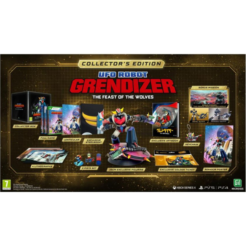 Microids France NSW UFO Robot Grendizer: The Feast Of The Wolves Collector Edition