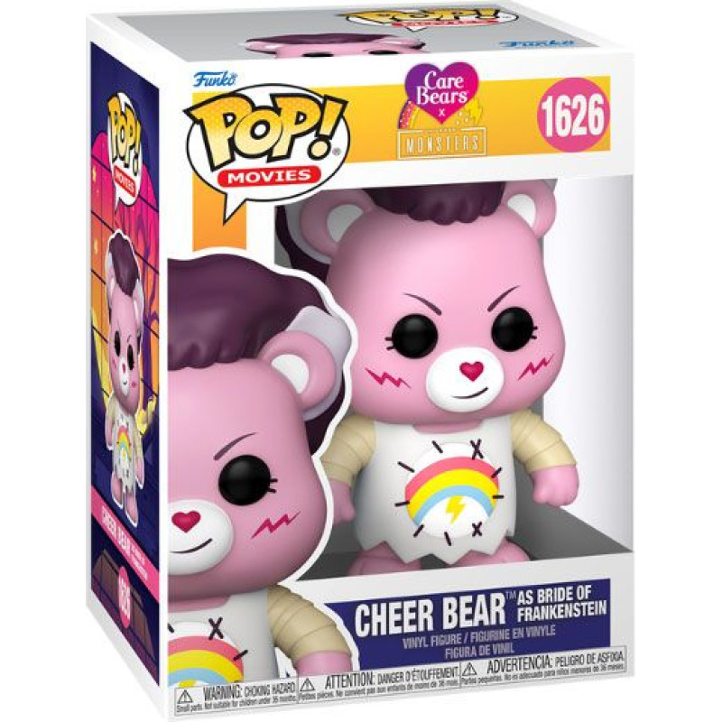 Funko Pop! Movies: Carebears x Universal Monsters - Cheer Bear as Bride of Frankenstein #1626 Vinyl Figure