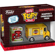 Funko Bitty Pop! Rides: Marvel - Deadpool and Deadpools Chimichanga Truck Vinyl Figure